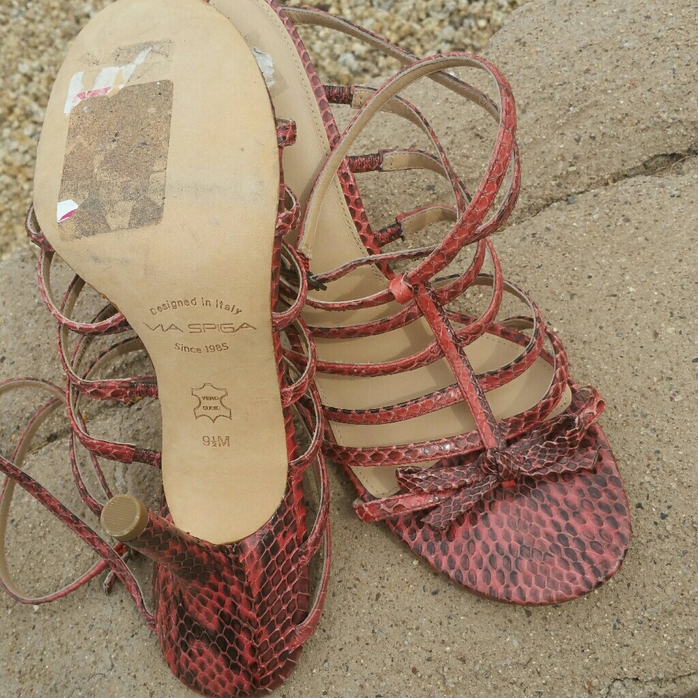 ViA SpiGa sNaKesKin sAnDaLs. DeSiGn iN ItAly - Picture 5 of 10